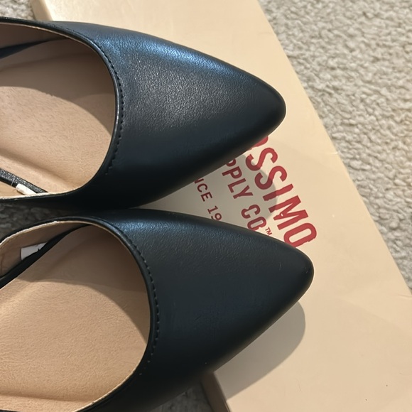 Mossimo Supply Co. black Mohana Pointed Toe Casual Flats Size 7.5 - Picture 2 of 9